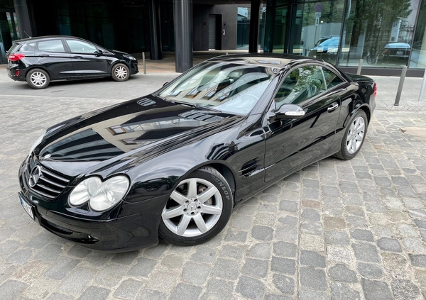 Mercedes-Benz SL cena 74900 przebieg: 107000, rok produkcji 2002 z Wrocław małe 106